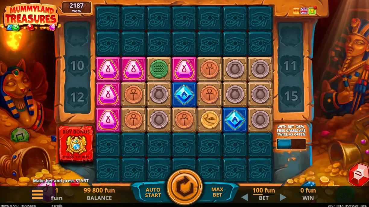 Mummyland Treasures Slot